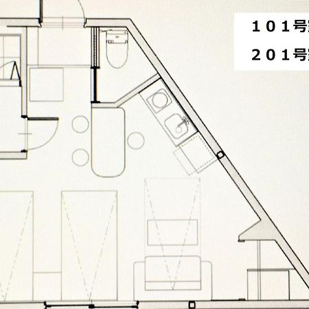 Ferienwohnung 玉出201 Wifi付 玉出駅から徒歩2分 地下鉄難波迄8分 Ōsaka Exterior foto