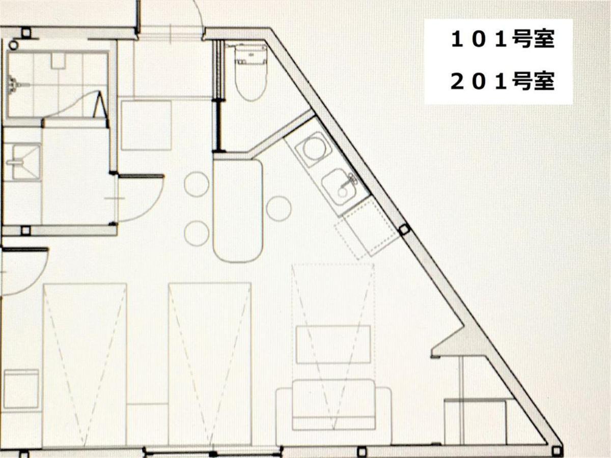 Ferienwohnung 玉出201 Wifi付 玉出駅から徒歩2分 地下鉄難波迄8分 Ōsaka Exterior foto